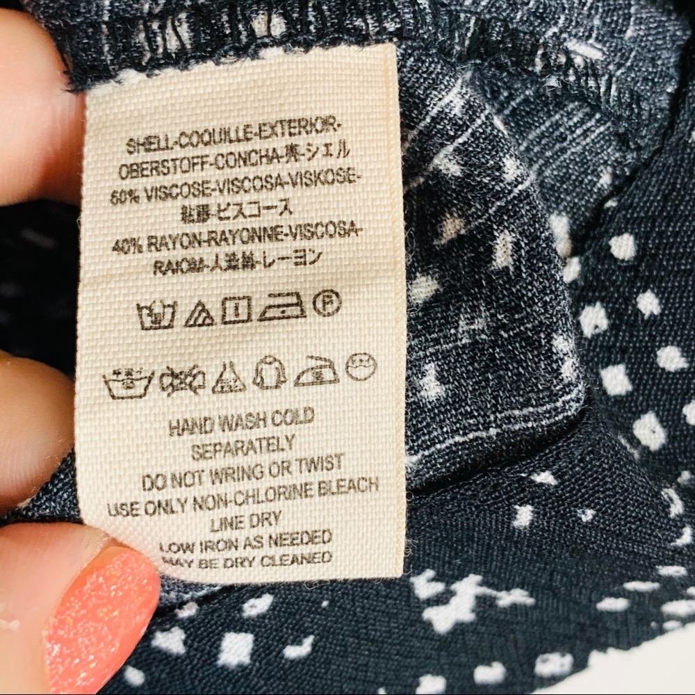 ❌SOLD❌FREE PEOPLE Look Through Top Tribal Print Small - Picture 9 of 10